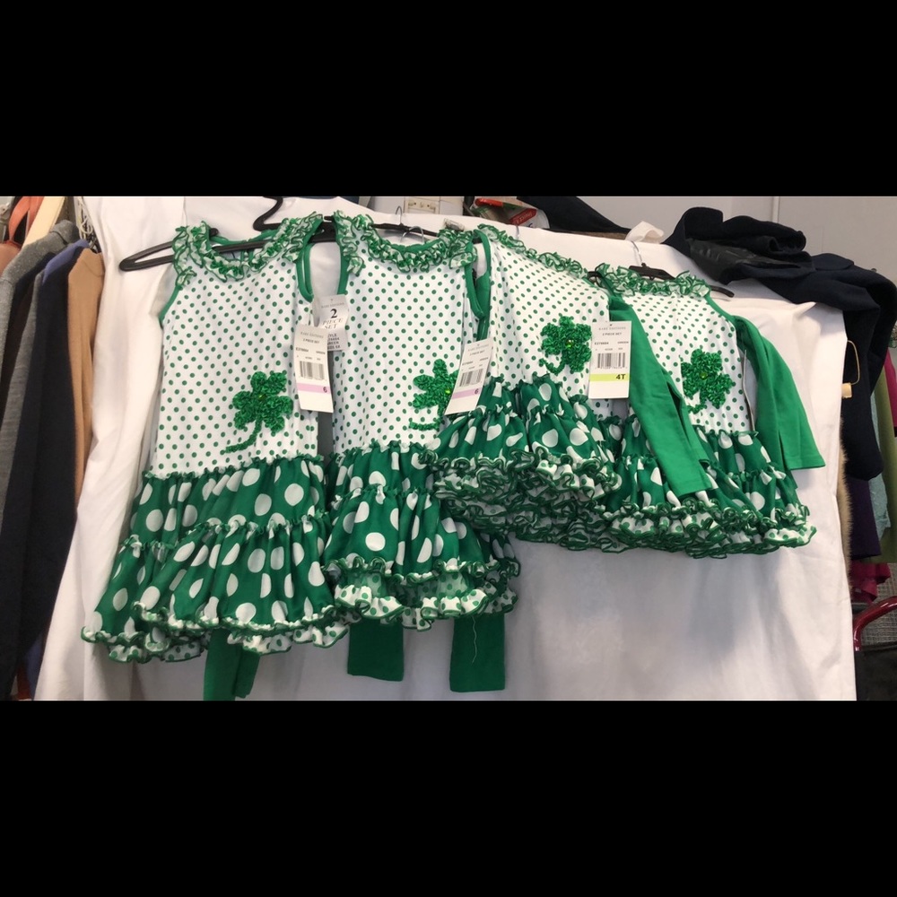 St Patrick’s day 2pc outfit.